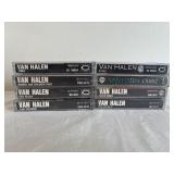 Eight Van Halen Cassette Tapes