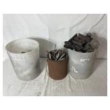 Various Pieces Of Hardware For Fencing, Barn