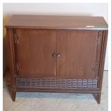 Vintage record cabinet
