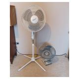 Comfort zone oscillating fan and super 12"
