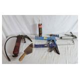 Caulking Guns, Grease Guns, Silicone Tube and