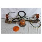 Trio of Warning Lights and Extra Lens