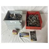Assortment of Nuts, Bolts and Other Hardware