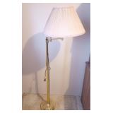 Brass floor lamp