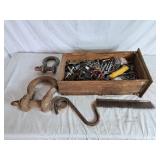 Large Bucket Of Nuts Bolts And Various Other
