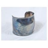 .999 Silver Cuff Bracelet Stamped Sergio Mexico
