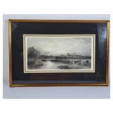 E. Duncan "Windsor Castle from the Thames" Print