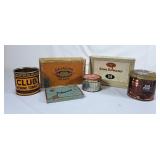 Vintage Tobacco Tins & Cigar Boxes