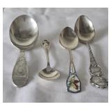 Sterling Silver Spoons  56.6 grams