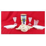 Partylite candle holder, large seashell, small