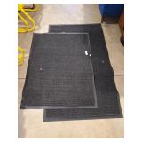 Pair of mats. 46" x 36" & 59" x 35"