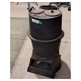Antique Cast Wood Stove - 13"Wx13"Dx25"H