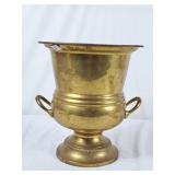 Vintage Brass Ice Bucket - 11"H