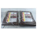 Pair of Heavy Duty Tarps. 19