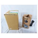Two Lytegem matte black automotive lamps