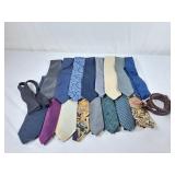 Collection of Silk Ties - DKNY, Frangi, Van