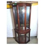 2 Piece display cabinet.