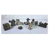 Assortment of Pewter Banks