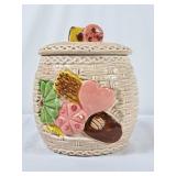 Vintage Giftcraft Japan Basketweave Cookie