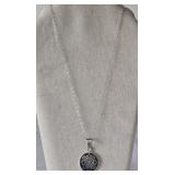 Sterling Silver 925 20" Necklace with 925 Pendent