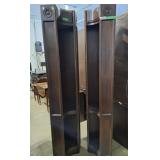 Pair of vintage Harden Fine Furniture solid