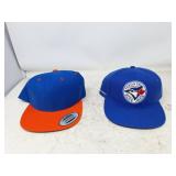 Toronto blue jays hat and Yupoong Snapback hate