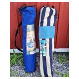 Pair of camping chairs