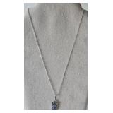 Sterling Silver 925  19" Chain with 925 Pendent
