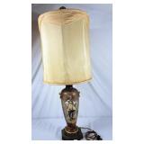 Vintage Table Lamp - 33"H