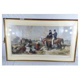 Large A dialogue at Waterloo Engraved by Thomas
