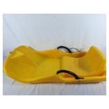 Water / snow sleigh 36" long. Yellow plastic