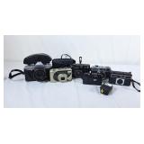 Collection of Vintage Cameras