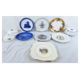 Collectible plates, Trinket dish, ash ling China
