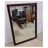 Mahogany Mirror - 36"Wx52"W