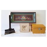 Large serving tray, storage chest, storage box,