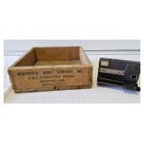 Remington Arms Company Air rifle shot small crate