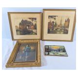 Vintage art collection! Great decorator lot