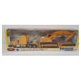 1/32 New Ray Peterbilt truck, long trailer, and