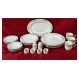 26 piece Noritake Shenandoah dinner wear.