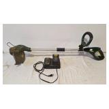 Yardworks cordless string trimmer with battery