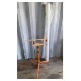 Trio pod stand and 62" roll of plastic