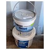 Drywall compound and Omni Grip adhesive