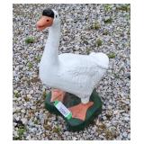 Cement duck decor