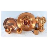 Decorator copper lot! Lobster mold, loon decative