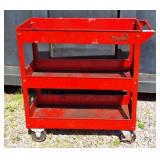Torin Rolling metal cart. 31" l x 14 1/2" w x 31"