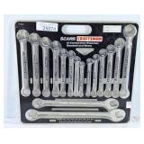 Craftsman 16 Combination Wrench Set. Imperial &