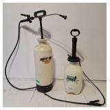 2 spot sprayers. Chapin 2G and Echo MS-35 sprayer