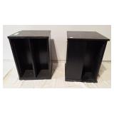 Rotating CD holders