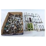 Collection of collector spoons & utensils. 1