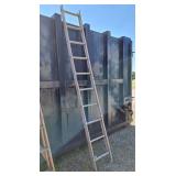 Aluminum 10 step ladder